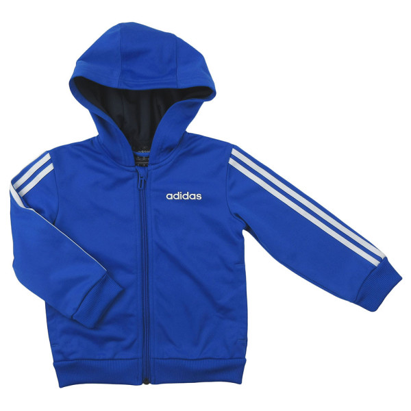 gilet bleu adidas