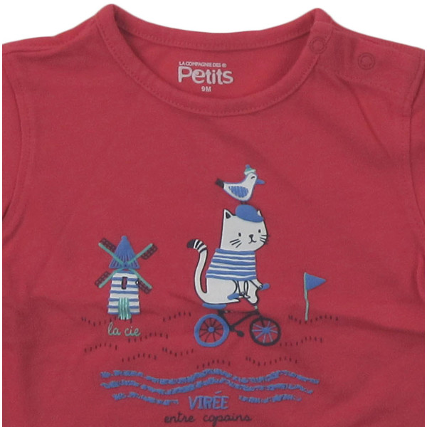 T-Shirt - COMPAGNIE DES PETITS - 9 maanden