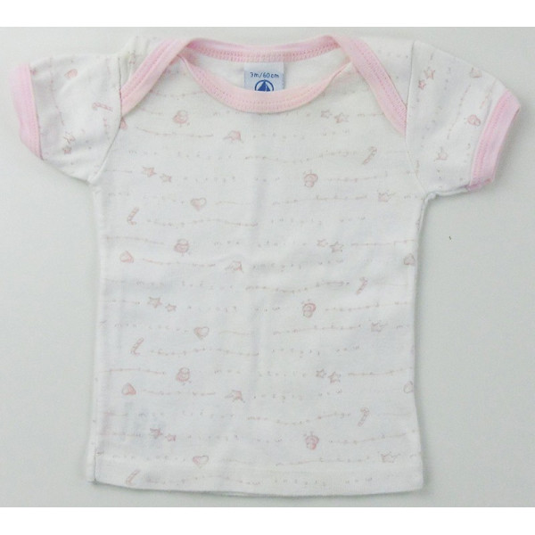 T-Shirt - PETIT BATEAU - 3 mois (60)