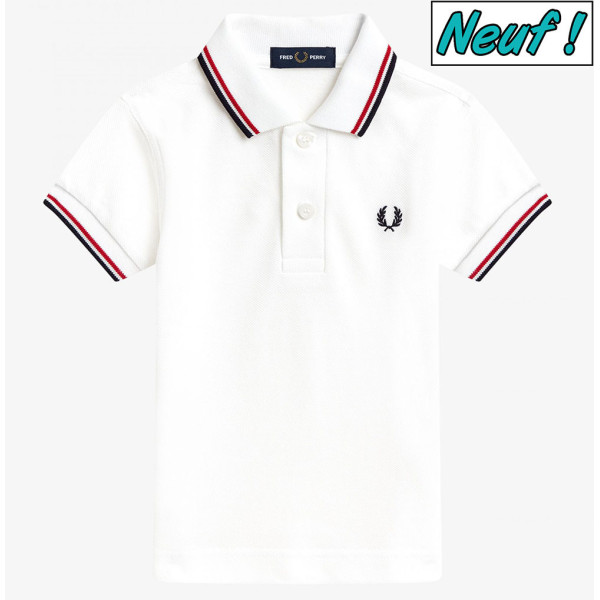 Polo neuf - FRED PERRY - 6-12 mois