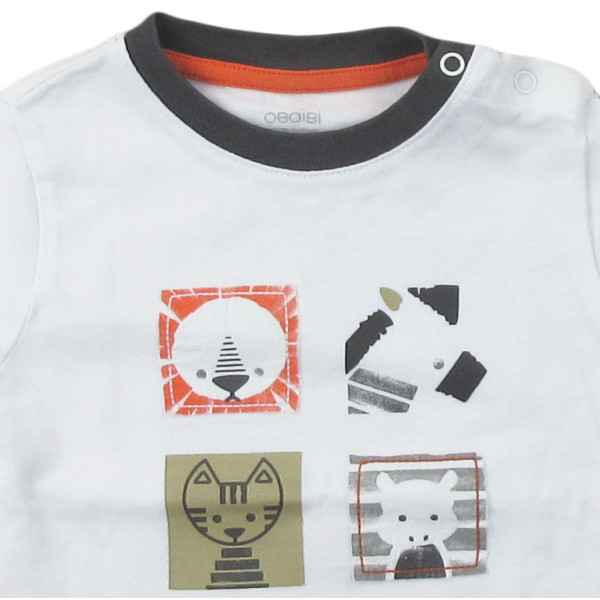 T-Shirt - OBAÏBI - 6 mois (68)