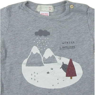 T-Shirt - ZARA - 3-6 maanden (68)