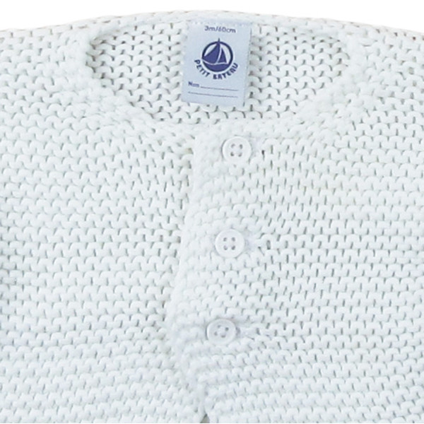 gilet laine petit bateau