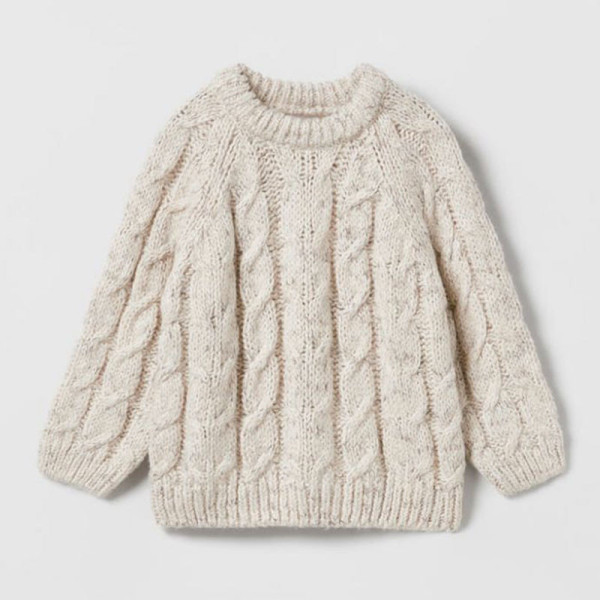 Beige trui zara online