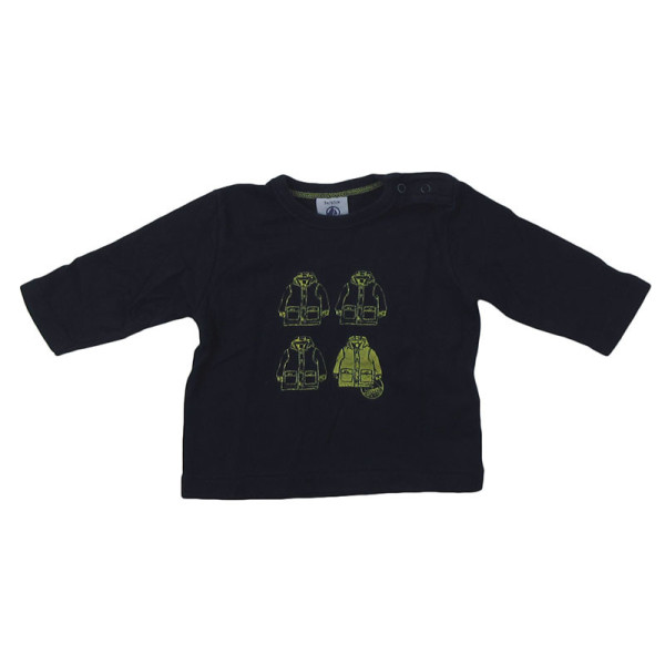 T-Shirt - PETIT BATEAU - 3 maanden (60)