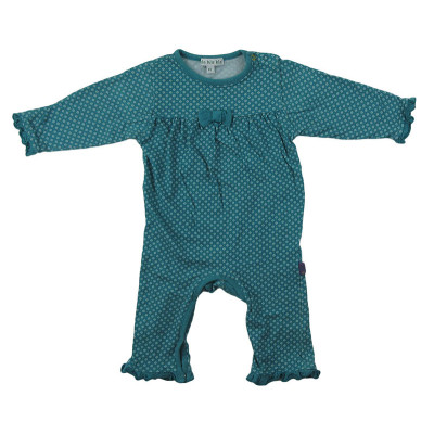 Langer Overall - Bla bla bla - 3 Monate 62 cm