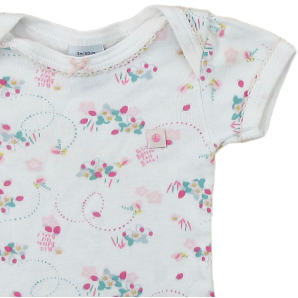 Body - PETIT BATEAU - 3 mois (60)