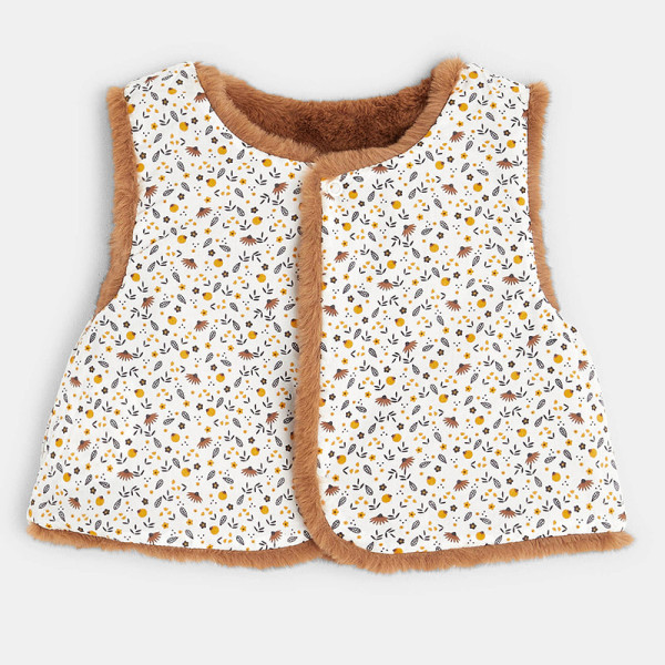 Gilet polaire réversible - OBAÏBI - 18 mois (80)