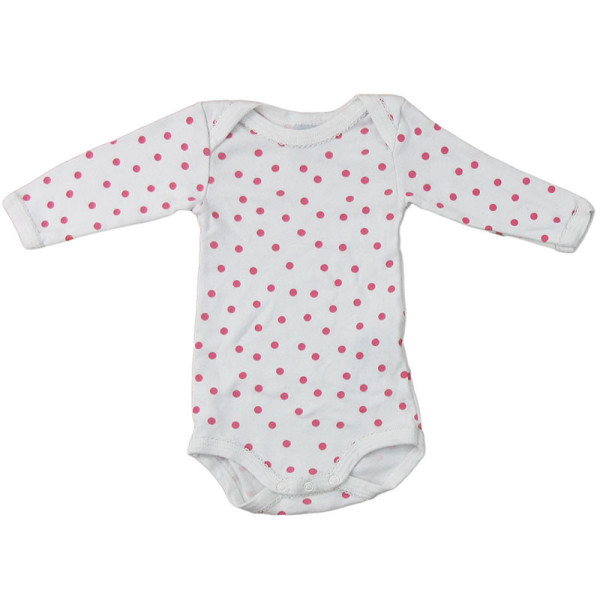 Lot 2 bodies - PETIT BATEAU - 3 mois (60)