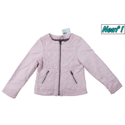 Veste neuve simili cuir - OKAÏDI - 5 ans