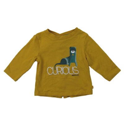 Langärmliges T-Shirt - Okaidi-Obaibi - 1 Monat 53 cm