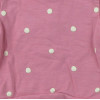 Roze sweatshirt met stippen - 6 maanden (68)