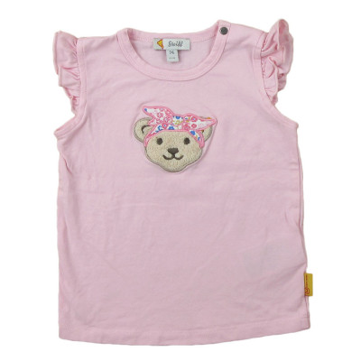 Kurzarm-T-Shirt - Steiff - 6-9 Monate 74 cm