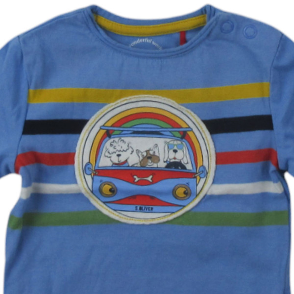T-Shirt - s.OLIVER - 0-1 mois (50-56)