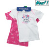 Lot de 2 T-Shirts neufs - ABSORBA - 12 mois (74)