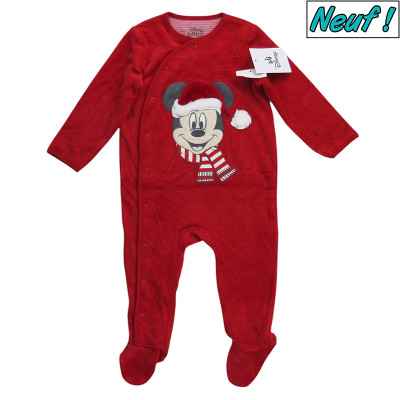 Pyjama neuf "Noël" - DISNEY - 9-12 mois (80)