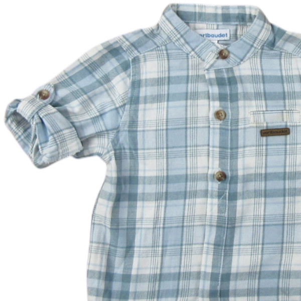 Chemise convertible - VERTBAUDET - 12 mois (74)
