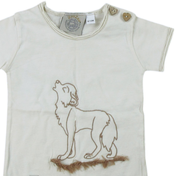 T-Shirt - ZOO ZOO - 6-12 maanden