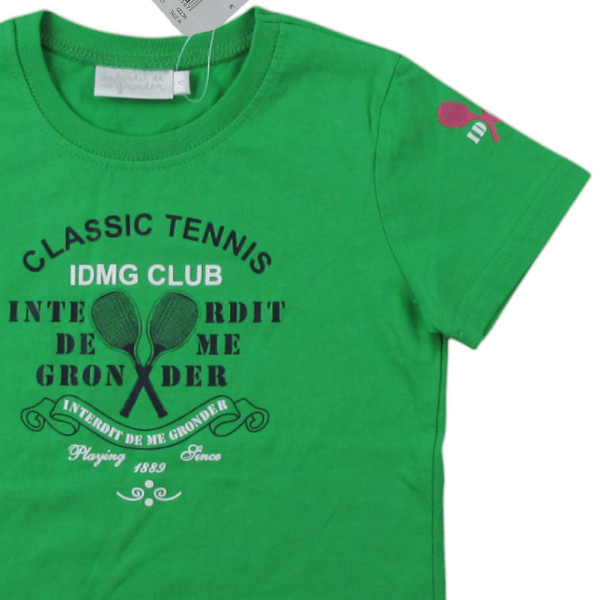 T-Shirt neuf - INTERDIT DE ME GRONDER - 4 ans