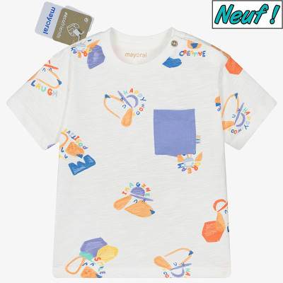 T-Shirt neuf - MAYORAL - 9 mois (74)