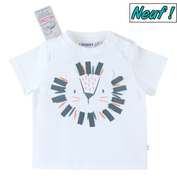 T-Shirt neuf - NOUKIE'S - 9 mois (74)