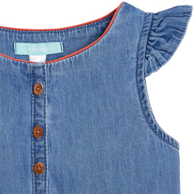 Salopette short - OBAÏBI - 3 ans (98)