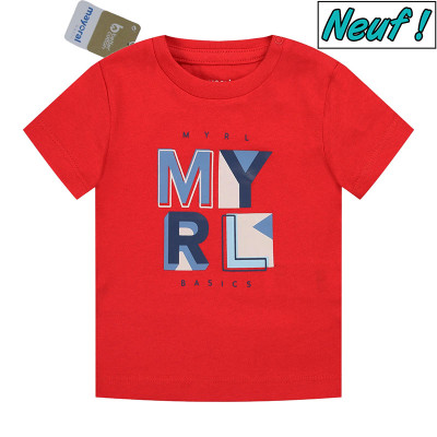 T-Shirt neuf - MAYORAL - 9 mois (74)