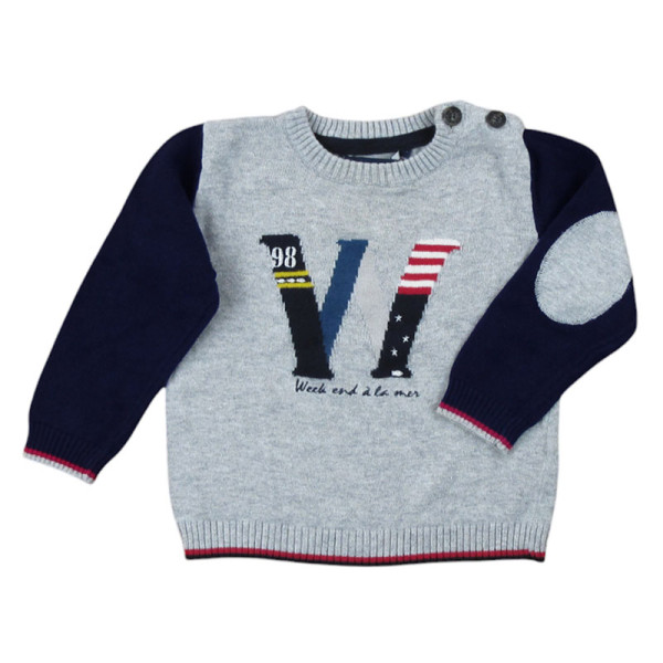 Pull - WEEKEND A LA MER - 12 mois