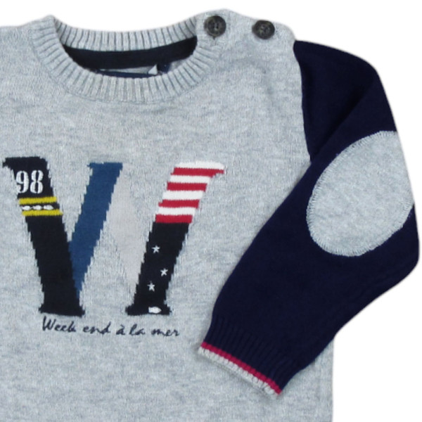 Pull - WEEKEND A LA MER - 12 mois