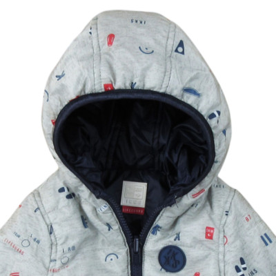 Doudoune mi-saison réversible - IKKS - 12 mois (74)