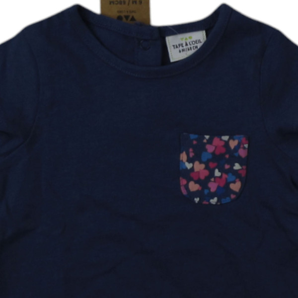 Nieuw T-shirt - TAPE A L'OEIL - 6 maanden (68)