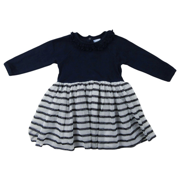 Jurk - PETIT BATEAU - 12 maanden (74)