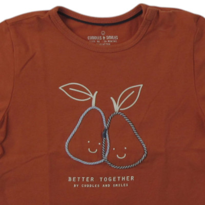 T-Shirt - CUDDLES & SMILES - 2 jaar (92)