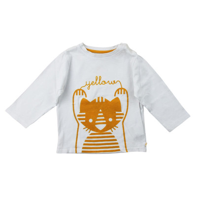 Langärmliges T-Shirt - Okaidi-Obaibi - 12 Monate 74 cm