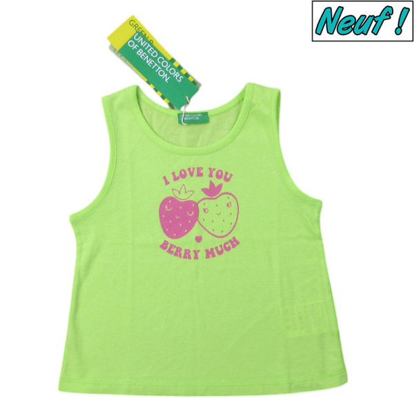 Débardeur neuf - BENETTON - 12-18 mois (82)