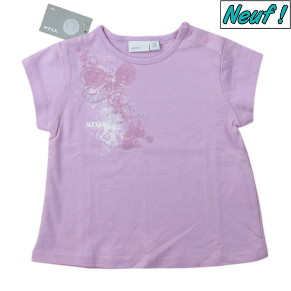 T-Shirt neuf - MEXX - 18 mois (80)