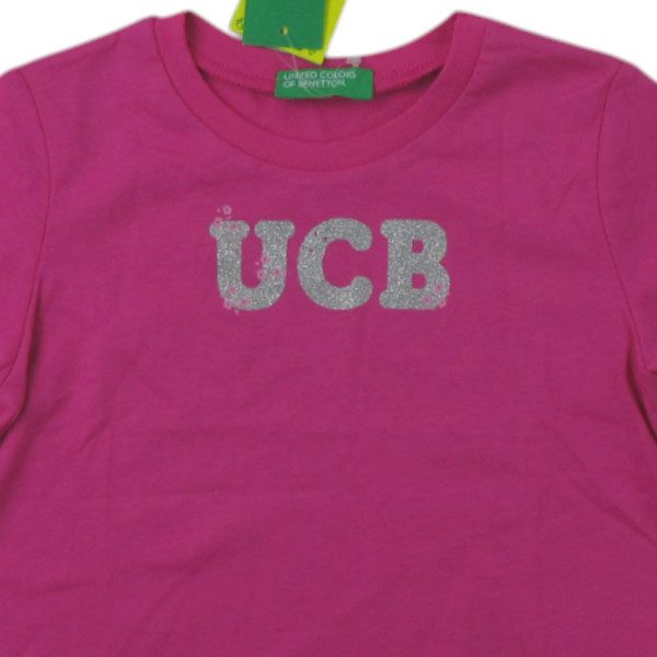 T-Shirt neuf - BENETTON - 12-18 mois (82)