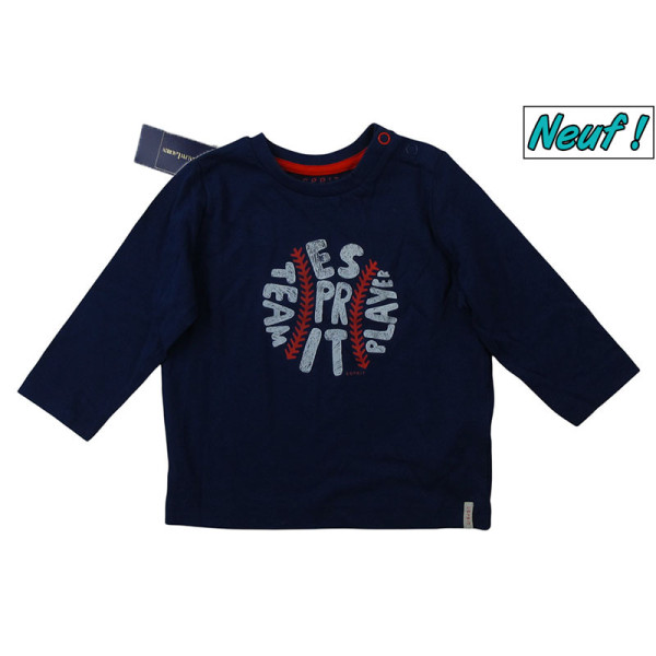 T-Shirt neuf - ESPRIT - 12 mois (80)