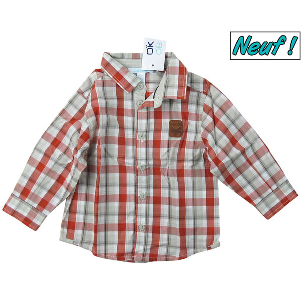 Chemise neuve - OBAÏBI - 12 mois
