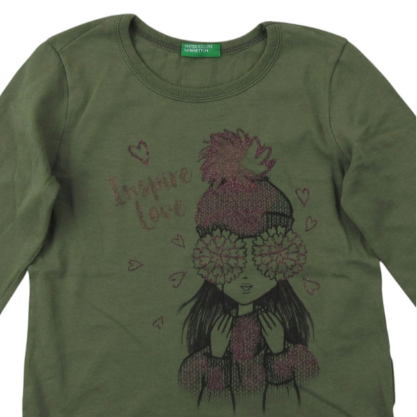 T-Shirt - BENETTON - 3-4 jaar (100)