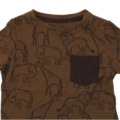 T-Shirt - CUDDLES & SMILES - 9 mois (74)