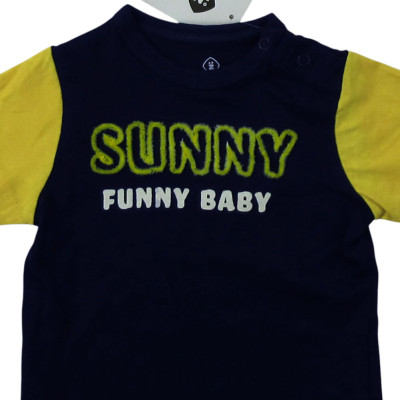 Nieuw T-shirt - GRAIN DE BLÉ - 6 maanden (68)