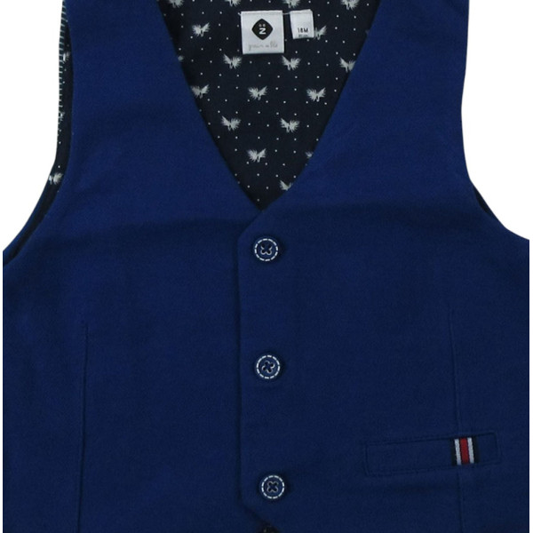 Gilet - GRAIN DE BLÉ - 18 mois (80)
