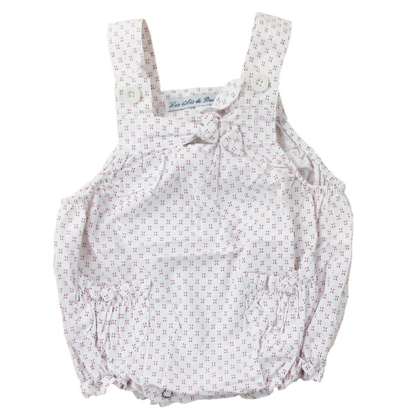 Salopette-Short - BUISSONNIERE - 6 mois