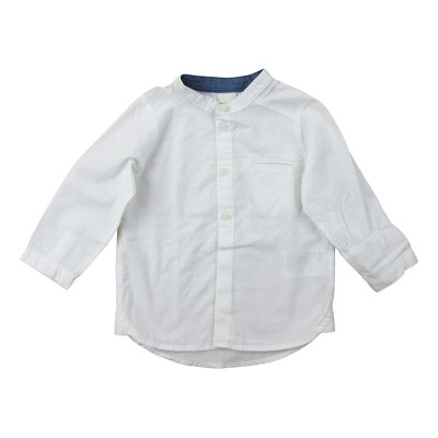 Chemise col mao - 6-9 mois (74)