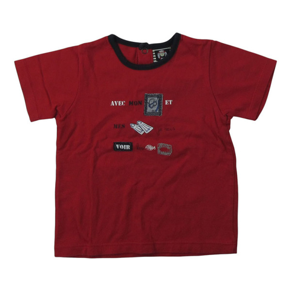 T-Shirt - WEEKEND A LA MER - 23 mois