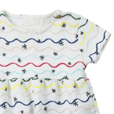 Jurk - ZARA - 12-18 maanden (86) – Tweedehands baby- en kinderkleding van Zara – Les Ptits Potes