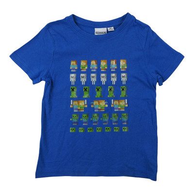 T-Shirt MineCraft - JBC - 6-7 jaar (114-119)