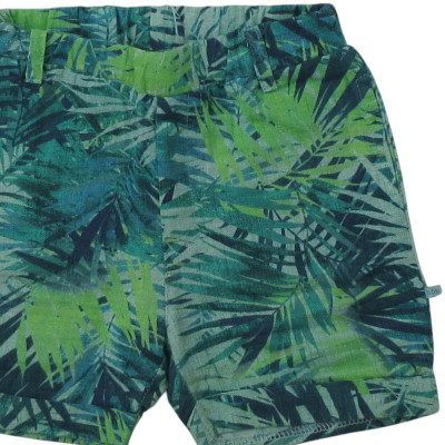 Short en lin - BLA BLA BLA - 12 mois (80)