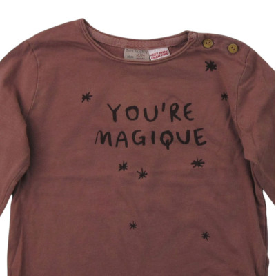 T-Shirt - ZARA - 18-24 maanden (92) – Tweedehands baby- en kinderkleding van Zara – Les Ptits Potes